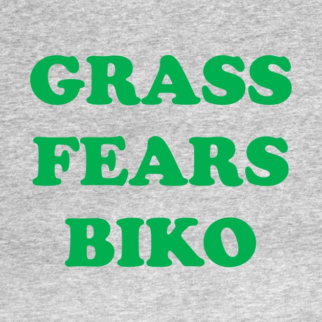 Grass Fears Biko (Green) by The Young Professor